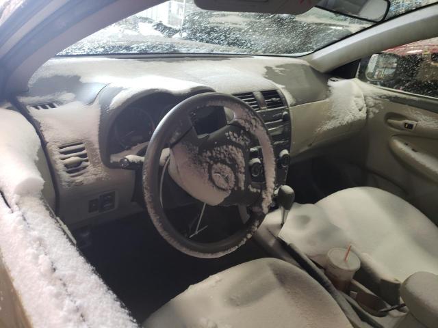 1NXBU40E49Z047369 - 2009 TOYOTA COROLLA BASE TAN photo 8