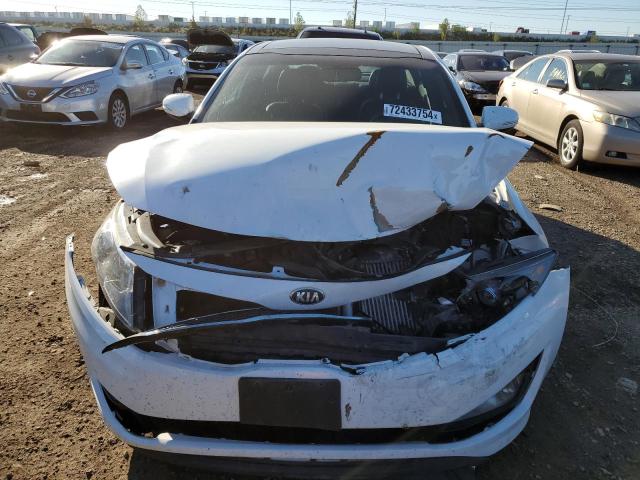 5XXGR4A6XDG102408 - 2013 KIA OPTIMA SX WHITE photo 5