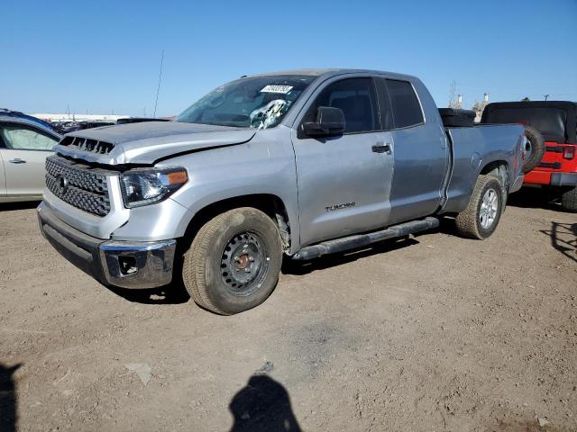 5TFRM5F13KX140367 - 2019 TOYOTA TUNDRA DOUBLE CAB SR/SR5 SILVER photo 1