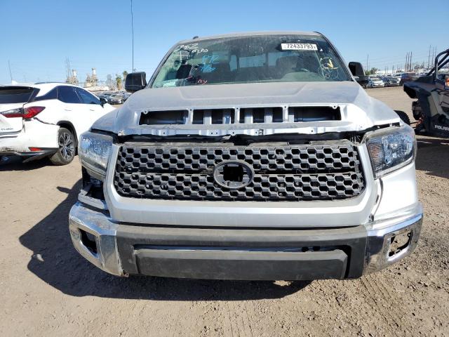 5TFRM5F13KX140367 - 2019 TOYOTA TUNDRA DOUBLE CAB SR/SR5 SILVER photo 5