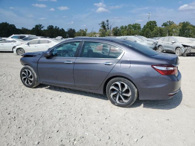 1HGCR2F77GA240834 - 2016 HONDA ACCORD EX GRAY photo 2