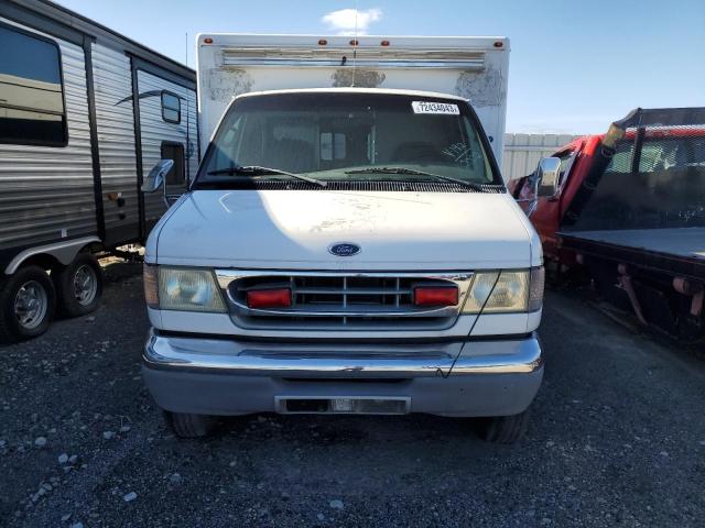 1FDXE45F22HA69227 - 2002 FORD ECONOLINE E450 SUPER DUTY CUTAWAY VAN WHITE photo 5