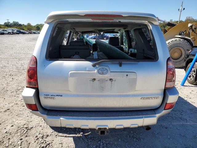 JTEZU14R838008097 - 2003 TOYOTA 4RUNNER SR5 SILVER photo 6