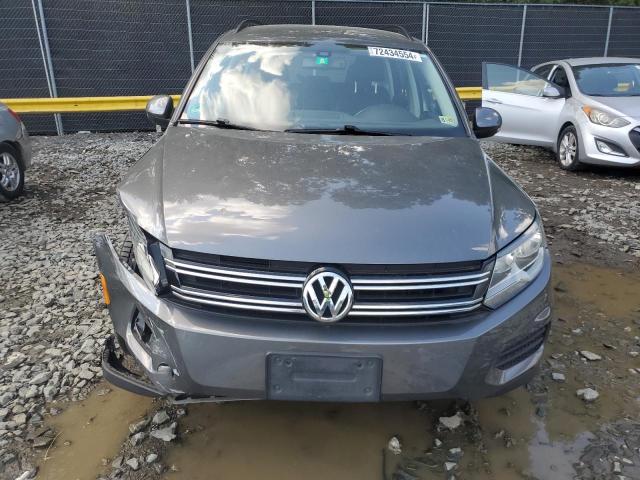 WVGAV7AX4GW612974 - 2016 VOLKSWAGEN TIGUAN S GRAY photo 5