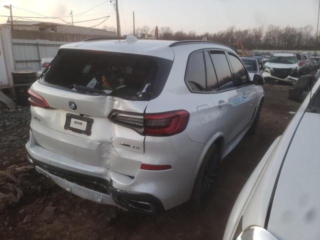 5UXCR6C52KLK89217 - 2019 BMW X5 XDRIVE40I WHITE photo 3