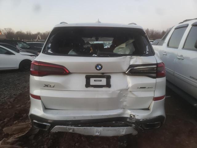 5UXCR6C52KLK89217 - 2019 BMW X5 XDRIVE40I WHITE photo 6
