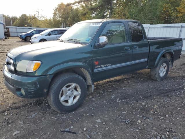 5TBBT44163S438526 - 2003 TOYOTA TUNDRA ACCESS CAB SR5 GREEN photo 1