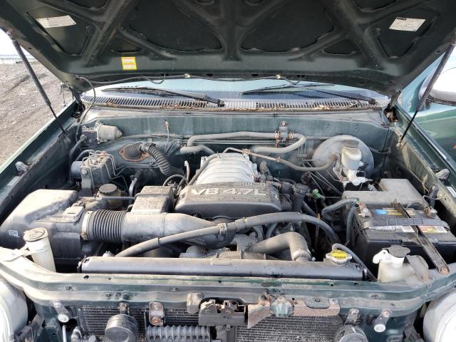 5TBBT44163S438526 - 2003 TOYOTA TUNDRA ACCESS CAB SR5 GREEN photo 11