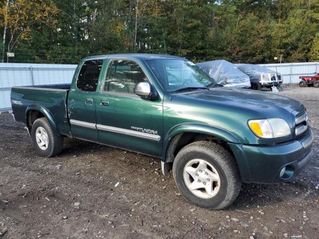 5TBBT44163S438526 - 2003 TOYOTA TUNDRA ACCESS CAB SR5 GREEN photo 4