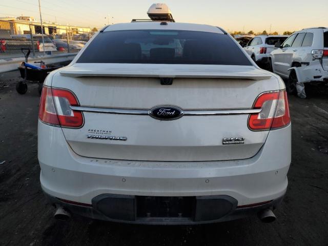 1FAHP2KT2AG113111 - 2010 FORD TAURUS SHO WHITE photo 6