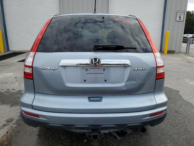 5J6RE4H72AL002036 - 2010 HONDA CR-V EXL BLUE photo 6