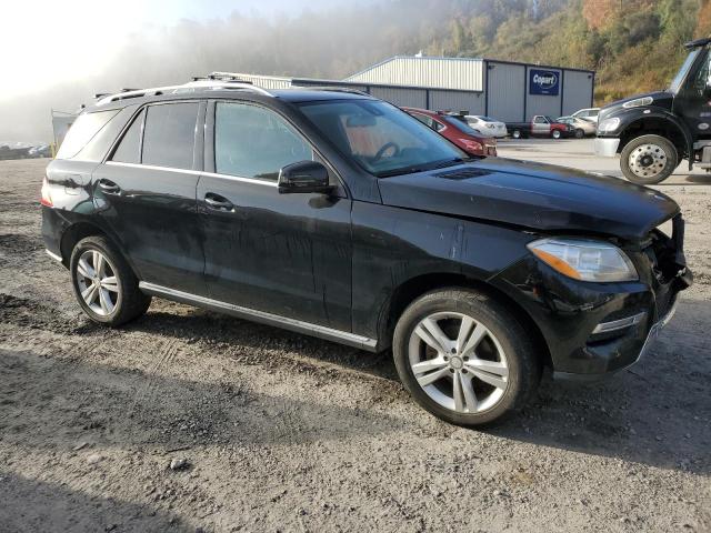 4JGDA5HB2EA335694 - 2014 MERCEDES-BENZ ML 350 4MATIC BLACK photo 4