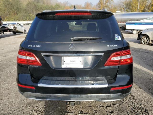 4JGDA5HB2EA335694 - 2014 MERCEDES-BENZ ML 350 4MATIC BLACK photo 6