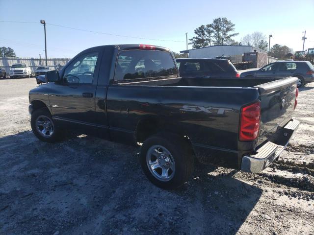 1D7HA16K87J639171 - 2007 DODGE RAM 1500 S BLACK photo 2