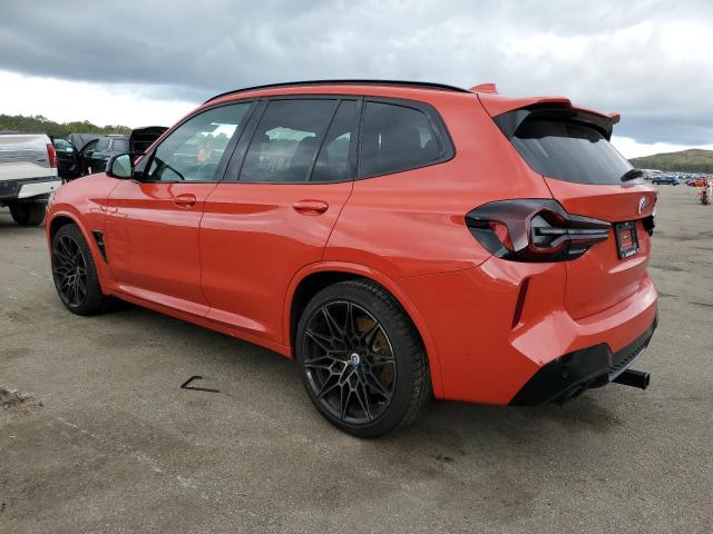 5YM13EC06P9P23935 - 2023 BMW X3 M RED photo 2
