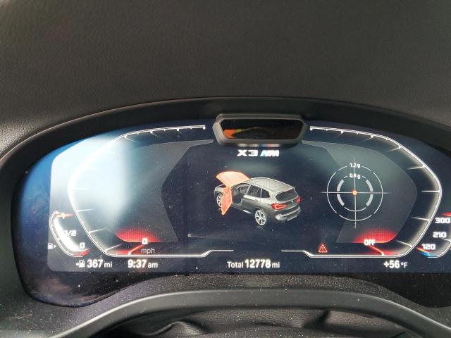 5YM13EC06P9P23935 - 2023 BMW X3 M RED photo 9