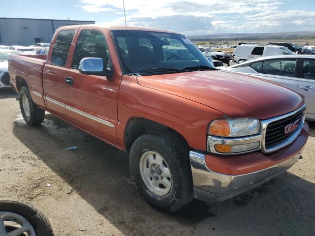 1GTEK19T91E213570 - 2001 GMC NEW SIERRA K1500 ORANGE photo 4