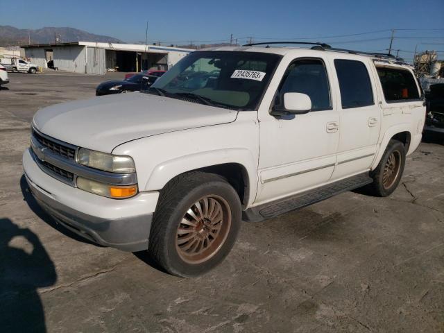 1GNEC16T32J156266 - 2002 CHEVROLET SUBURBAN C1500 WHITE photo 1