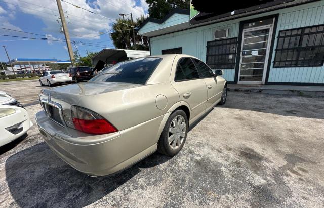 1LNHM87A05Y612384 - 2005 LINCOLN LS GOLD photo 4