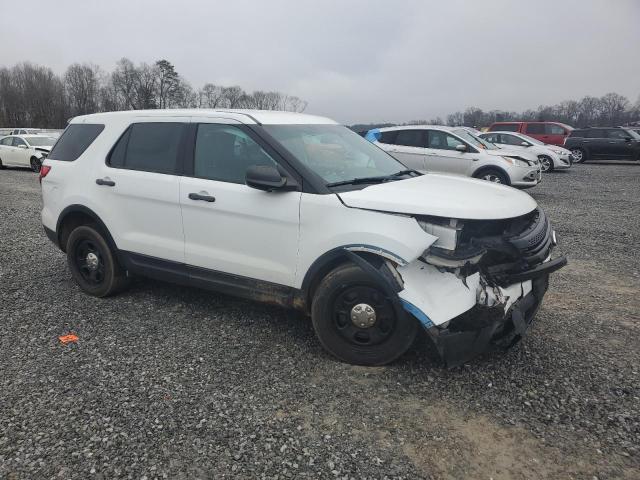 1FM5K8AR5EGA28639 - 2014 FORD EXPLORER POLICE INTERCEPTOR WHITE photo 4