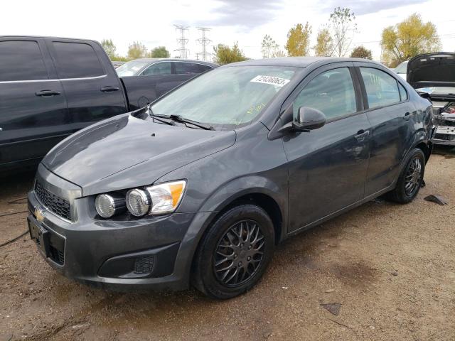 1G1JA5SH7G4165248 - 2016 CHEVROLET SONIC LS CHARCOAL photo 1