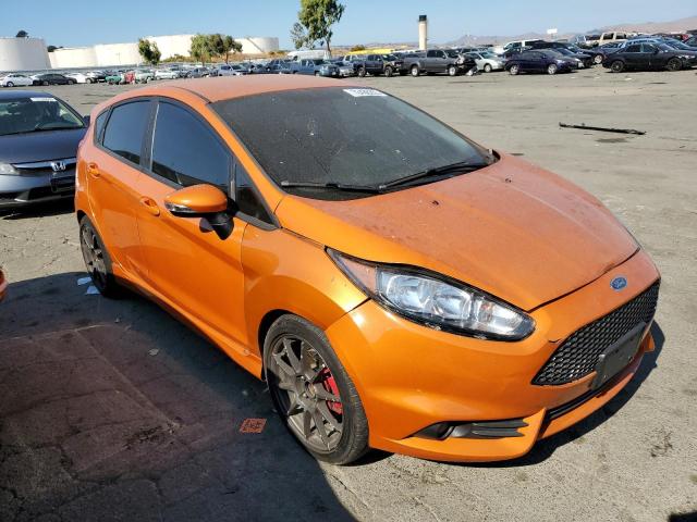 3FADP4GX9JM144447 - 2018 FORD FIESTA ST ORANGE photo 4