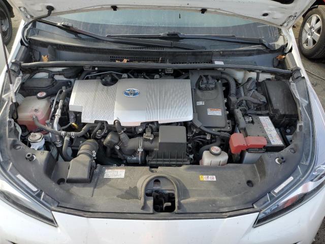 JTDL9RFU6L3014246 - 2020 TOYOTA PRIUS LE WHITE photo 11