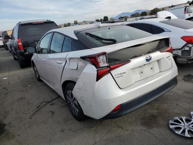 JTDL9RFU6L3014246 - 2020 TOYOTA PRIUS LE WHITE photo 2