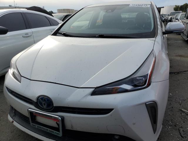 JTDL9RFU6L3014246 - 2020 TOYOTA PRIUS LE WHITE photo 5