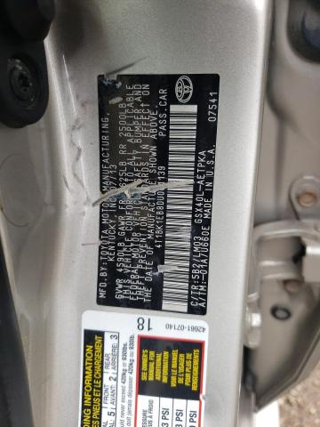 4T1BK1EB8DU061139 - 2013 TOYOTA AVALON BASE 米色 照片 12