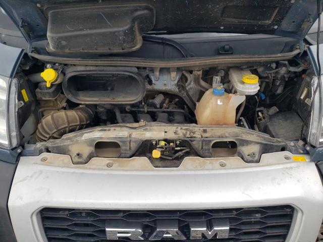 3C6MRVJG2ME549154 - 2021 RAM PROMASTER 3500 HIGH ლურჯი ფოტო 12