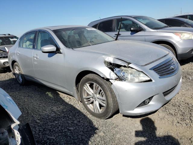 JN1CV6ARXAM252964 - 2010 INFINITI G37 SILVER photo 4