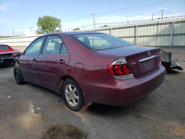 4T1BE32K26U156774 - 2006 TOYOTA CAMRY LE BURGUNDY photo 2