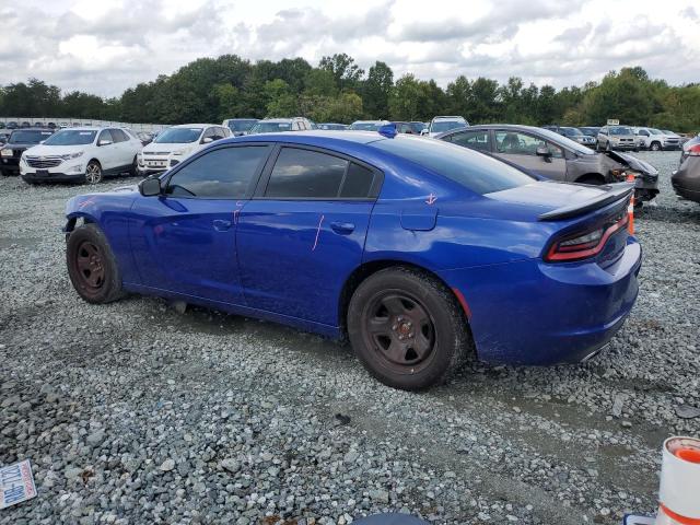 2C3CDXHG4JH157446 - 2018 DODGE CHARGER SXT PLUS BLUE photo 2