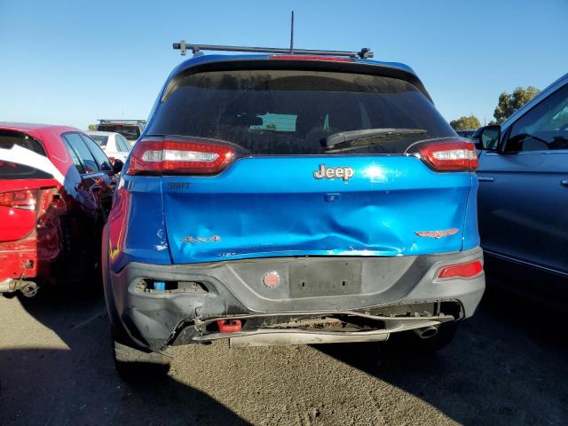 1C4PJMBS1HW614338 - 2017 JEEP CHEROKEE TRAILHAWK Mavi foto 6