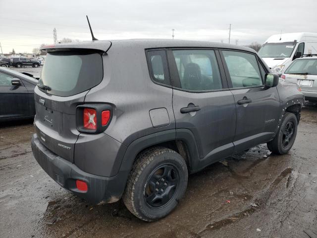 ZACNJBAB7LPL22693 - 2020 JEEP RENEGADE S GRAY photo 3