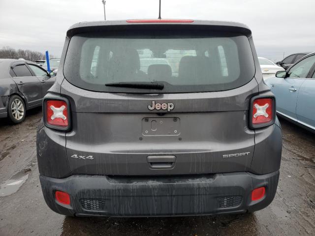 ZACNJBAB7LPL22693 - 2020 JEEP RENEGADE S GRAY photo 6