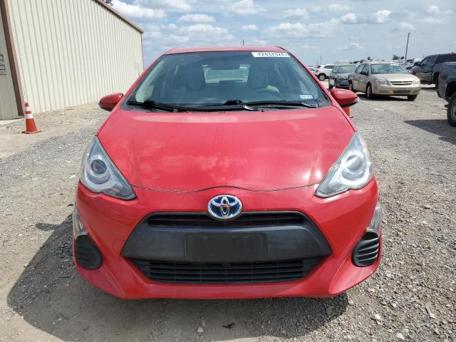 JTDKDTB35G1118054 - 2016 TOYOTA PRIUS C RED photo 5