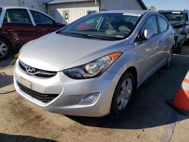 KMHDH4AE6DU578710 - 2013 HYUNDAI ELANTRA GLS SILVER photo 1