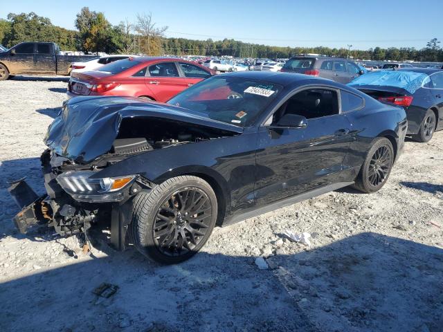 1FA6P8TH7F5375438 - 2015 FORD MUSTANG BLACK photo 1