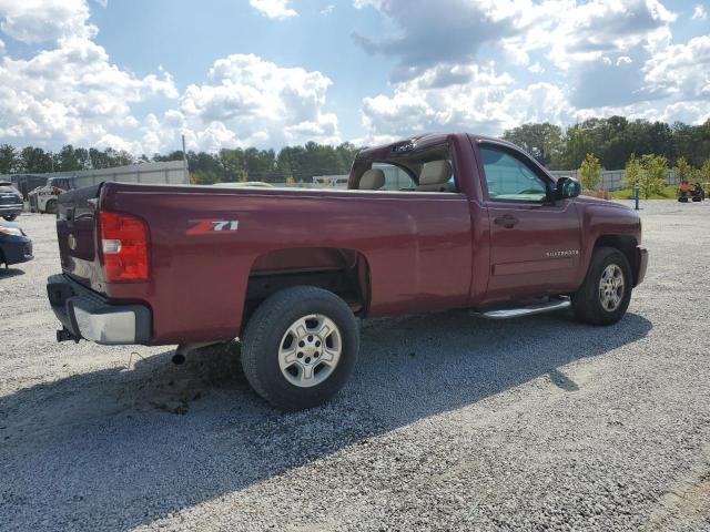 1GCEC14088Z250865 - 2008 CHEVROLET SILVERADO C1500 RED photo 3