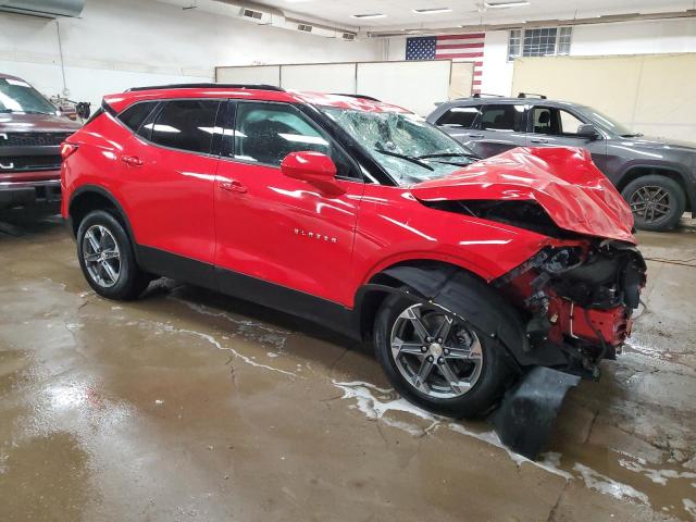 3GNKBCR4XRS172270 - 2024 CHEVROLET BLAZER 2LT RED photo 4