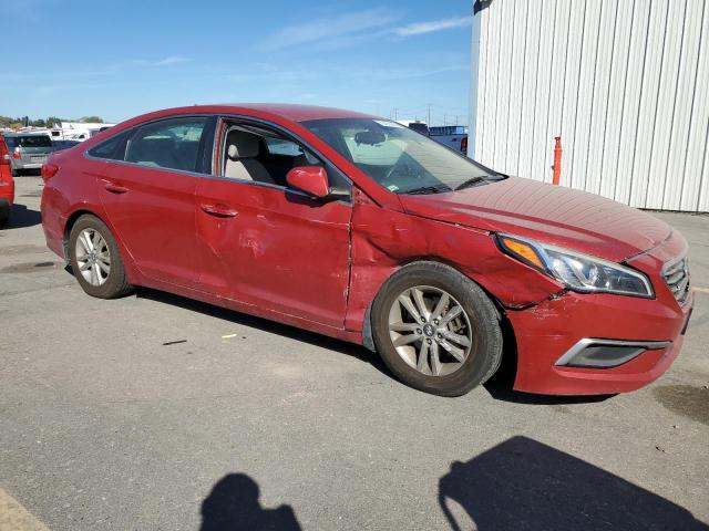 5NPE24AF5HH588440 - 2017 HYUNDAI SONATA SE RED photo 4