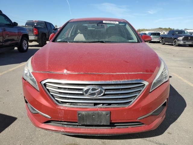 5NPE24AF5HH588440 - 2017 HYUNDAI SONATA SE RED photo 5