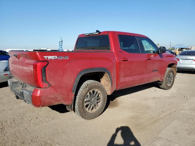 5TFLA5DB0NX030780 - 2022 TOYOTA TUNDRA CREWMAX SR RED photo 3