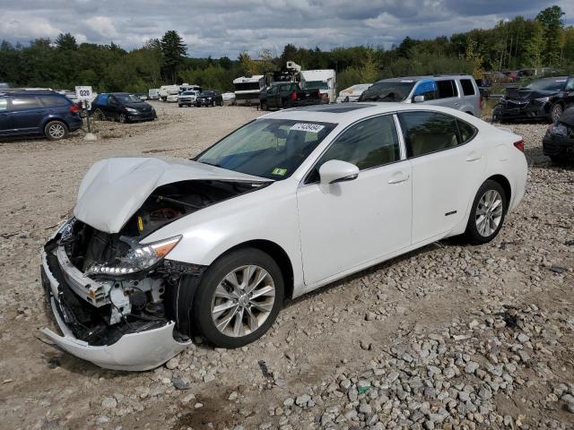 JTHBW1GG3D2033289 - 2013 LEXUS ES 300H WHITE photo 1