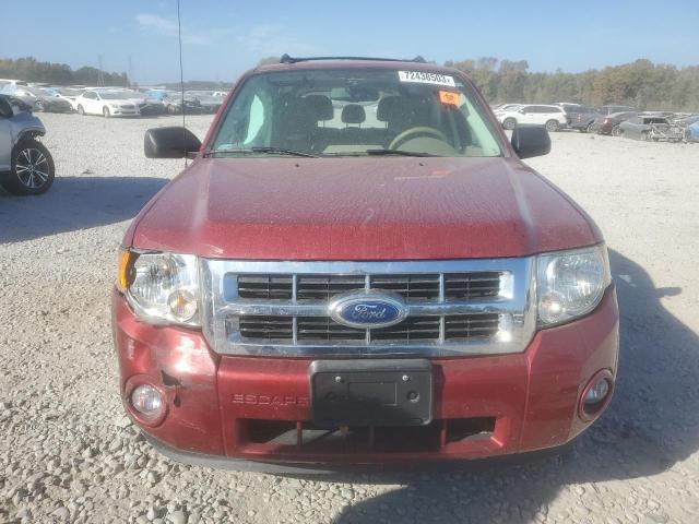 1FMCU0DG5CKA98780 - 2012 FORD ESCAPE XLT RED photo 5
