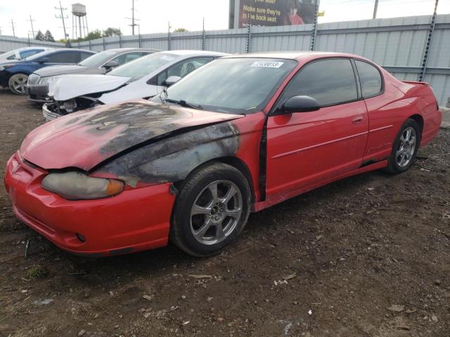 2G1WX15K429221463 - 2002 CHEVROLET MONTE CARL SS RED photo 1