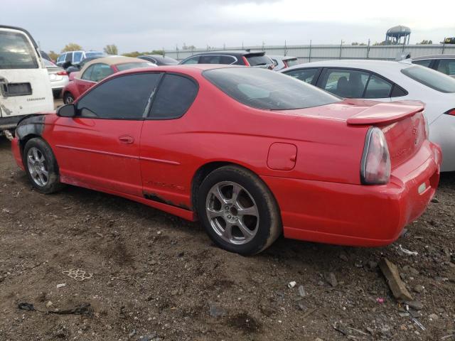 2G1WX15K429221463 - 2002 CHEVROLET MONTE CARL SS RED photo 2