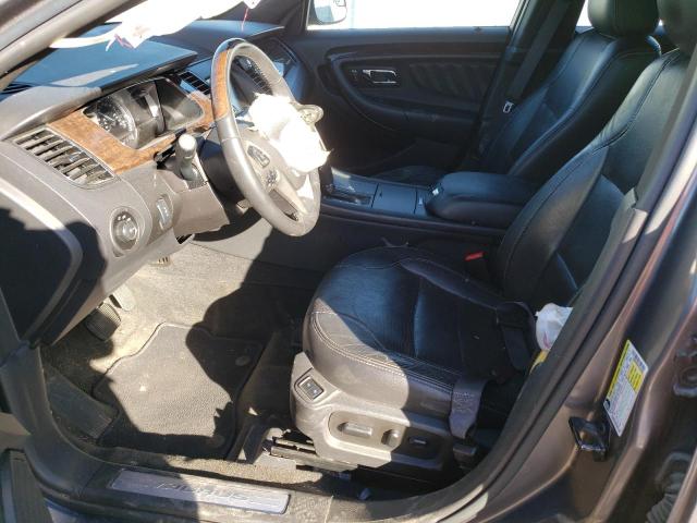 1FAHP2F82DG197893 - 2013 FORD TAURUS LIMITED GRAY photo 7